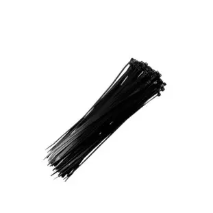 Abracadeira Nylon 150x2,5Mm | Pacote Com 100 Unidades | Preto BrCabos - 1