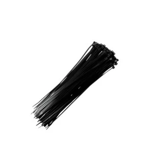 Abracadeira Nylon 150x2,5Mm | Pacote Com 100 Unidades | Preto BrCabos - 1