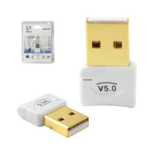 Adaptador Bluetooth Usb 5.0 Branco Ad0574W Oem - 1