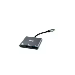 Adaptador Tipo-C 3 Em 1 Hdmi Usb 3.0 Usb C Ad401 Oex - 1