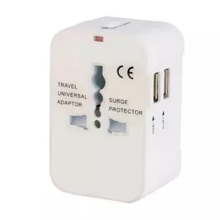 Adaptador Universal Para Tomada Usb-C 10A 250V Le-1056 It-Blue - 1