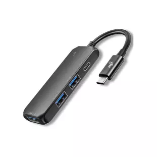 Adaptador Usb Hub Extensor X Usb-C 4 Em 1 Hub41c-V2 Elg - 1