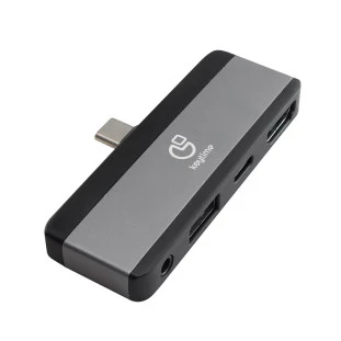 Adaptador Usb Hub Extensor X Usb-C 4 Em 1 Kyt00033 Keytime - 1