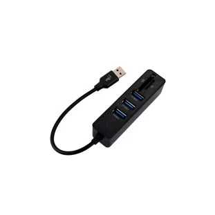 Adaptador Usb Hub Extensor X Usb 5 Em 1 Hub51sd-V2 Elg - 1