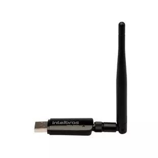 Adaptador Wireless Usb Com Antena Externa Iwa-3001 Intelbras - 1