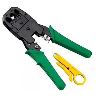 Alicate Para Crimpar E Corte Rj11 Rj12 Rj45 Al0001 Knup - 1