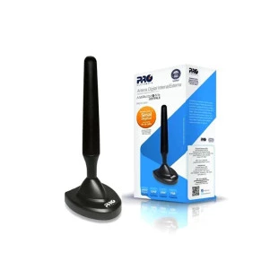 Antena De Tv Interna E Externa Vhf Uhf Hdtv 3,0 Metros Prodh-2400 Proeletronic - 1