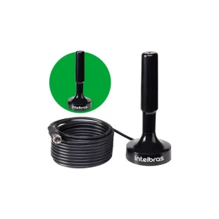 Antena De Tv Interna Uhf Vhf Hdtv 5,0 Metros Ai 2031 Intelbras - 1