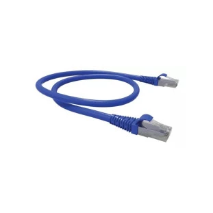 Cabo Patch Cord Cat6 1,5 Metros T568A/B Azul Multilan Furukawa CE - 1