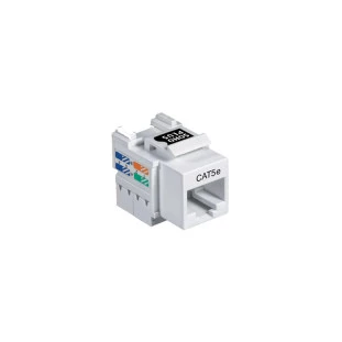Conector Rj45 Femea Cat5E T568A/B Branco Sohoplus - 1