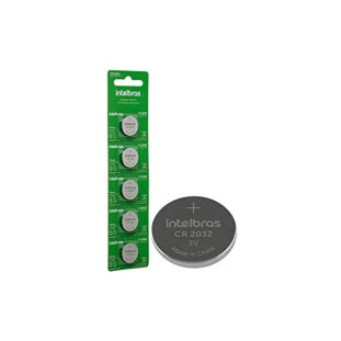 Bateria 3V Litio Cr2032 4860002 Unidade Intelbras - 1