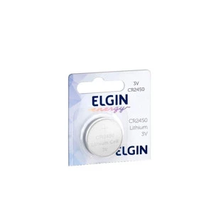 Bateria 3V Litio Cr2450 82305 Unidade Elgin - 1