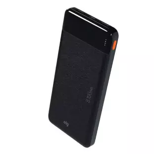 Carregador Portatil Power Bank 8.100 Mah Preto/Branco Pb81bk Elg - 1