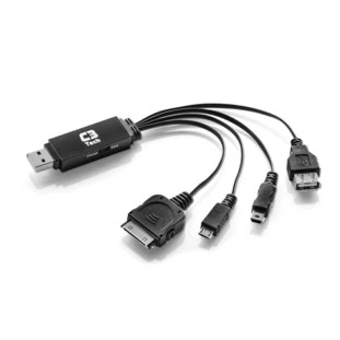 CARREGADOR  MULTFUNCAO USB+DADOS UC-04 C3T - 1