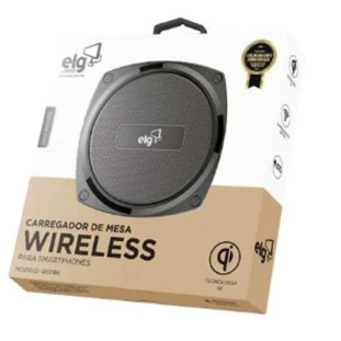 CARREGADOR WIRELESS PARA DISPOSITIVOS COM TECNOLOGIA WQ1BK ELG - 1