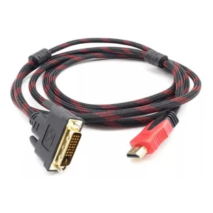 Cabo Adaptador Dvi M X Hdmi M 24+1 2,0 Metros Mfl - 1