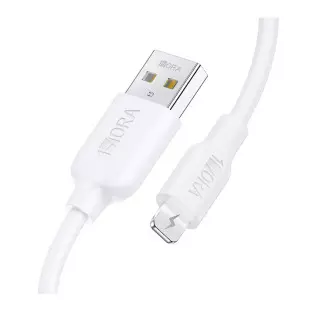 Cabo De Carregamento Usb-A M X Lightning M 2.1A 1 Metro Branco Cab238 1hora - 1