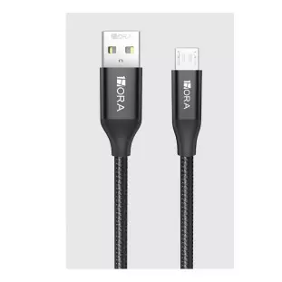 Cabo De Carregamento Usb 2.0 X Micro Usb 2.4a 1 Metro Cab248 1Hora - 1