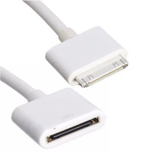 Cabo De Extensao Dock 30 Pin M X 30 Pinos F Branco Mc-17W Geonav - 1