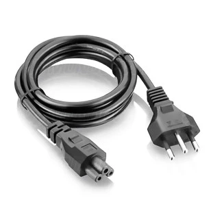 Cabo De Forca Para Fonte De Notebook Tripolar BrCabos - 1