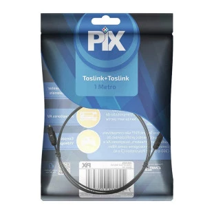 Cabo Optico Toslink Basic 1M Pix - 1