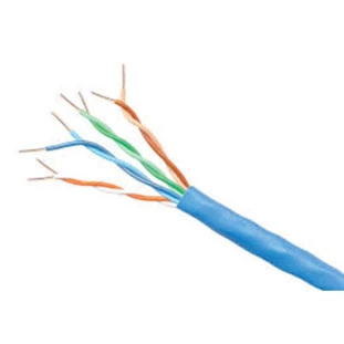 Cabo Patch Cord Cat5E 0,5 Metro Azul Furukawa - 1