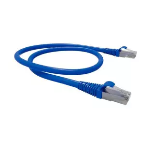 Cabo Patch Cord Cat5e 1,5 Metros Azul Multilan - 1