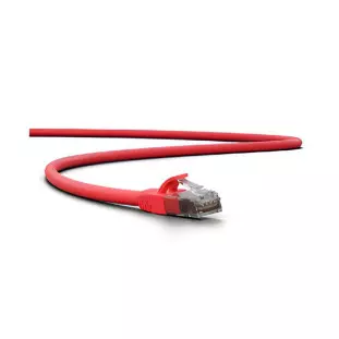 Cabo Patch Cord Cat6 0,5 Metros Vermelho Lszh Intelbras - 1