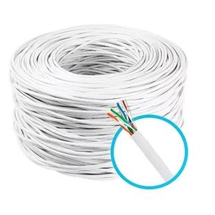 Cabo Rede Utp 4P Cat5E 23Awgx4P Cmx Cinza (Pino Com 150 Metros) Copperlan - 1
