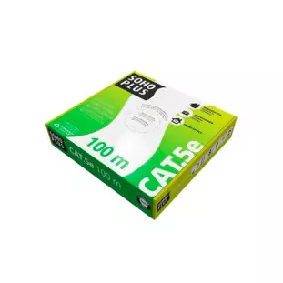 Cabo Rede Utp 4P Cat5E Cmx Sohoplus 24Awgx4P Cinza (Caixa Com 100 Metros) 23200187 Furukawa - 1