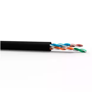 Cabo Rede Utp 4P Cat5E Cmx Sohoplus 24Awgx4P Preto (Caixa Com 100 Metros) 23200185 Furukawa - 1