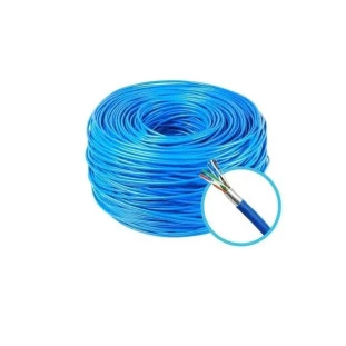 Cabo Rede Utp 4P Cat6 23Awgx4P Azul (Pino Com 100 Metros) Copperlan - 1