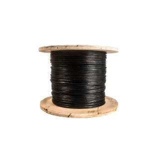 Cabo Rede Utp 4P Cat6 4x23 Externo Blindado Preto 100% Cobre (Pino Com 100 Metros) Cabomix - 1