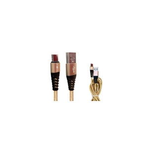 Cabo Usb X Usb Tipo-C Turbo Reforçado 2m Gold Inova - 1