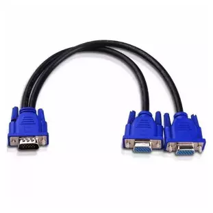 Cabo Y 1 Vga M  X 2 Vga F Br Cabos - 1