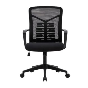Cadeira De Escritorio Leap Giratoria Preta Och05 Elg - 1