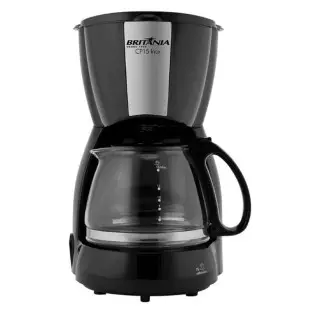 Cafeteira Eletrica 220V Inox Jarra De Vidro Cp15 Britania - 1