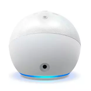 Caixa De Som Alexa Echo Dot 5 Ger Branco Amazon - 1