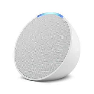 Caixa De Som Alexa Echo Pop Branca Amazon - 1