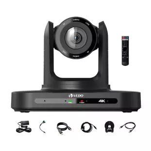 Camera De Monitoramento 4K Ultra Hd Poe 8.29 Mpx Preto Vedo - 1