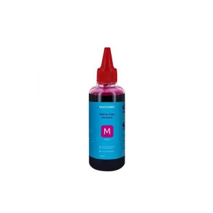 Refil Tinta 100Ml Magenta Compativel Para Impressoras Epson/Hp/Canon Rf019 Multilaser - 1