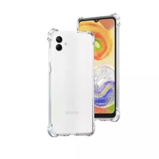 Capa Para Samsung A04E Transparente Antiqueda - 1