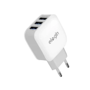 Carregador De Parede Turbo Usb 3.0 + Cabo Micro Usb Tc12 Elogin - 1