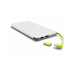 Carregador Portatil Power Bank 10000Mah Branco Kaidi CE - 1