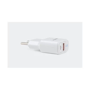 Carregador Usb 2 Portas 20W Branco Ec 11 Fast Intelbras - 1
