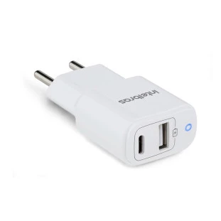 Carregador Usb 2 Portas 20W Branco Ec 11 Power Intelbras - 1