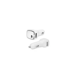 Carregador Veicular Usb Mobile 12V 2.1A Branco 044-0006 5+ - 1