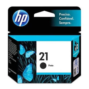 Cartucho De Tinta 21 Preto C9351Ab Hp - 1