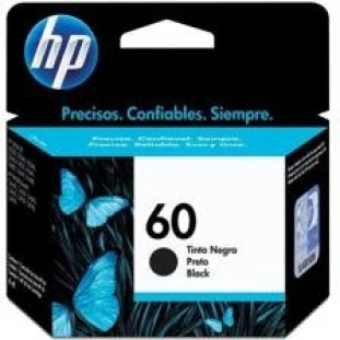 Cartucho ** De Tinta 60 Preto Cc640Wb Hp Ce - 1