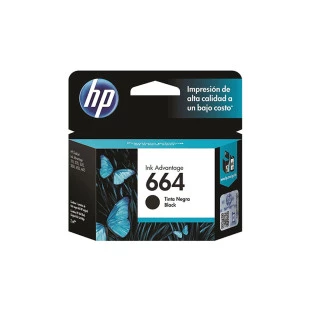 Cartucho ** De Tinta 664 Preto F6V29Ab Hp CE - 1